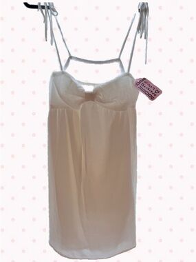 Coquette White Slip Dress